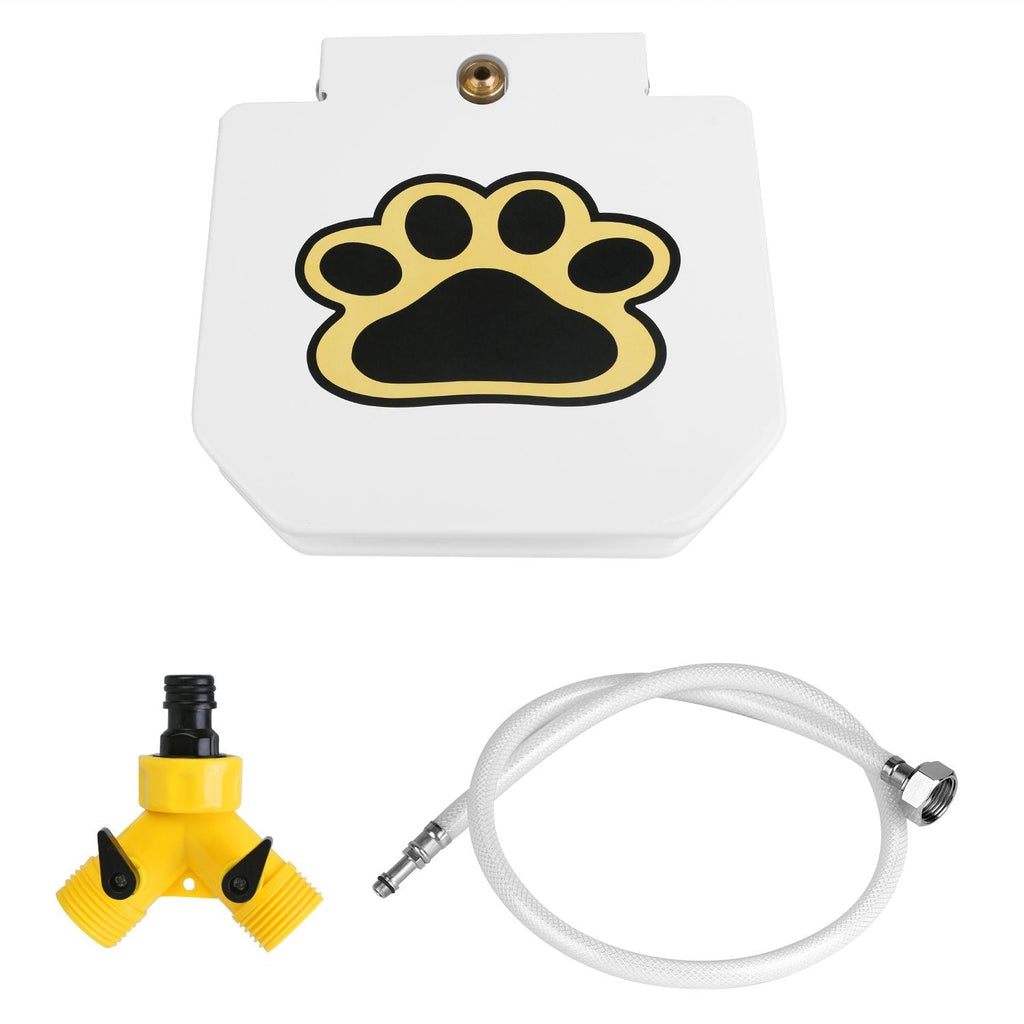 Step-On Outdoor Dog Water Fountain