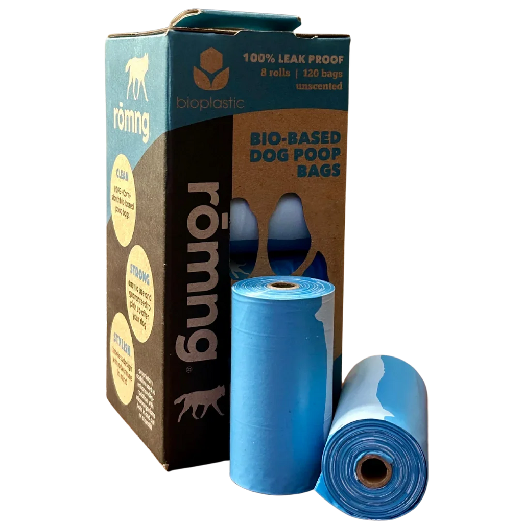 Bio-Based Dog Poop Bags - 120 to 510 Count Refill Rolls