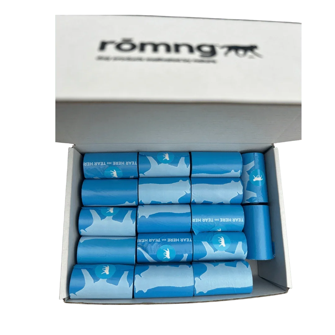 Bio-Based Dog Poop Bags - 120 to 510 Count Refill Rolls