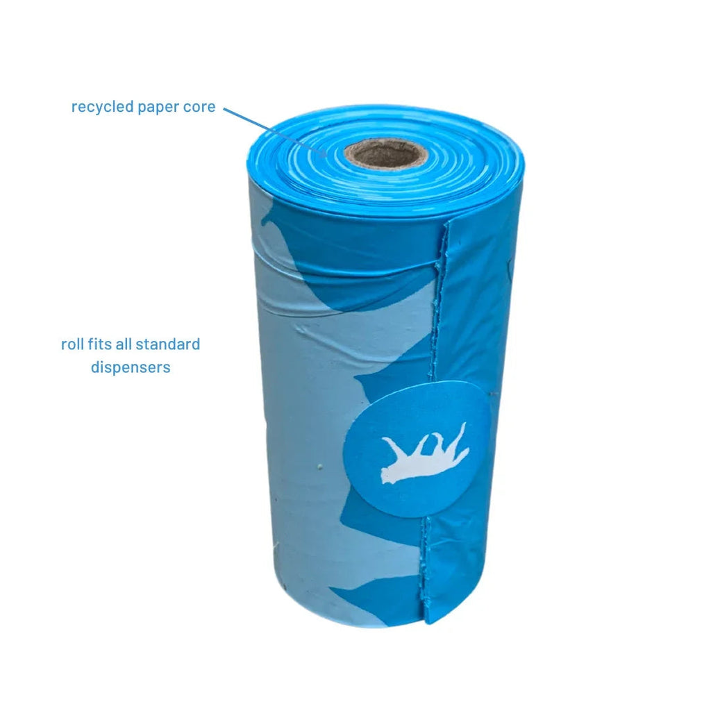 Bio-Based Dog Poop Bags - 120 to 510 Count Refill Rolls